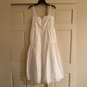 Quince White Maxi Dress